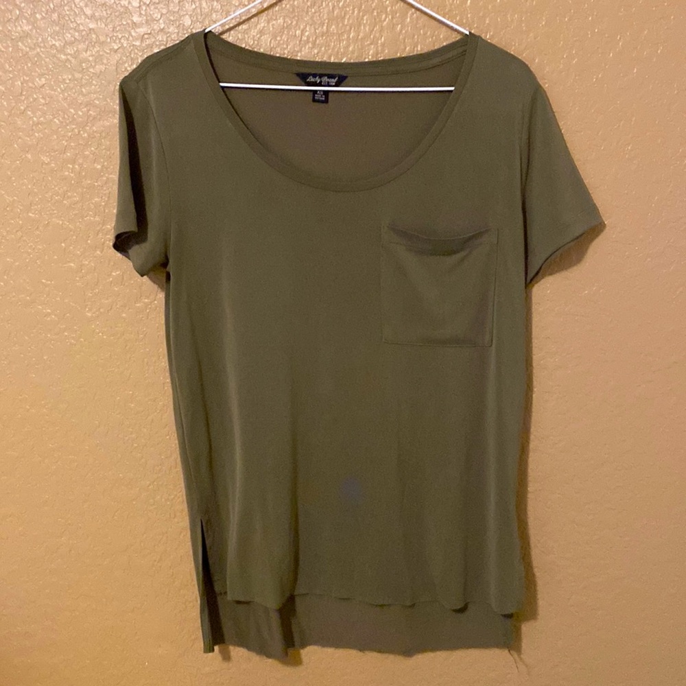 Lucky Brand S/L top - Size XS fits more like a S